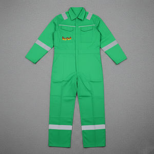 EN Standard Industrial Safety Coverall Uniform Protective Workwear <b>Overall</b> with Reflective Tape - Product Image 4