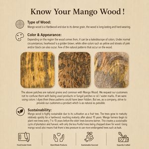 Tabla de cortar de madera de mango de una sola pieza WOOD CHOP, rectangular con asa, producto de cocina premium - Product Image 5