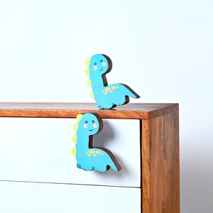 New Arrival Acacia Wood Kids Drawer <b>Knobs</b> Dinosaur Cabinet <b>Dresser</b> Pulls High Quality Durable Bedroom Villa Handles Contemporary - Product Image 3