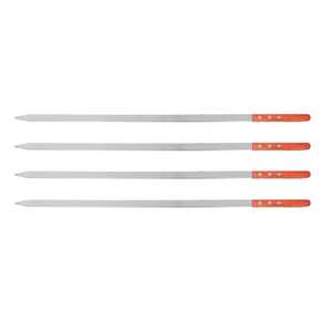 Brochetas de acero inoxidable de alta resistencia para piezas de carne pesadas con construcción sólida y uso confiable a largo plazo. - Product Image 1