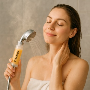 Filtre de douche vitaminé pour salle de bain, triple filtration, installation facile, OEM disponible - Product Image 2