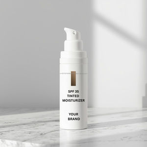 Crème hydratante teintée SPF 35 pour le visage, légère et hydratante, fabricant de produits de soin OEM ODM - Product Image 3
