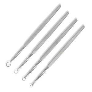 Curette chirurgicale réutilisable en acier inoxydable, instrument de chirurgie générale, stérilisable, pour l'élimination des tissus - Product Image 2