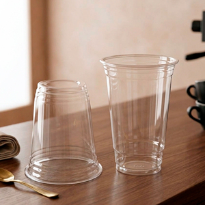 Wholesale Disposable Transparent 12oz 16oz <b>Plastic</b> Coffee <b>Cup</b> With Dome Lid PP PET <b>Cups</b> For Iced Dessert Smoothie - Product Image 4