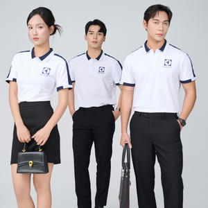 Camiseta de polo personalizada 175g/m2, ligera, con panel de hombro de LICRA polivinílica, suave, duradera, a la moda, entrega global rápida - Product Image 4