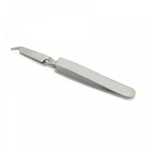 Dental Reverse Action Posterior <b>Bracket</b> Holder Tweezers Cross Locking Placement Tweezer Dentist Orthodontic Teeth Care Manual - Product Image 1