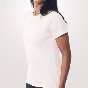 Camiseta de cuello redondo para mujer, estilo moderno, holgada, con estampado gráfico, cómoda para el verano - Product Image 4
