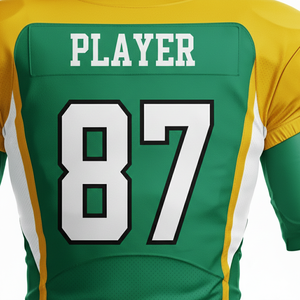 Camiseta de Fútbol Americano 2026 para Hombre, Logotipo Personalizado OEM, Venta al Por Mayor, Anti-UV, Transpirable, 100% Poliéster, Impresión por Transferencia de Calor, Ropa Deportiva - Product Image 4
