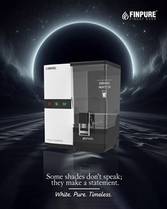 Système de purification d'eau domestique FINPURE METALLIC WHITE WATER TREATMENT REVERSE OSMOSIS SYSTEM avec réservoir de stockage de 8 litres - Product Image 3