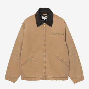 Unisex Bomber <b>Jackets</b> Custom Outdoor Winter <b>Zip</b>-<b>Up</b> Vintage Canvas Detroit Front for Wholesale Price - Product Image 1