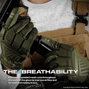 Guantes Tácticos de Alto Rendimiento para Fuerzas de Seguridad, Supervivencia al Aire Libre y Actividades de Entrenamiento C - Product Image 6