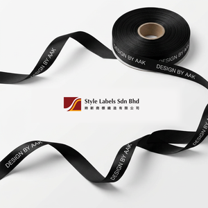 Cinta de Raso de Alta Calidad con Logotipo Impreso en Serigrafía - Product Image 3