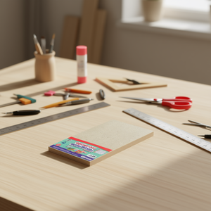 Tabla de Madera de 40*30cm con Base de Aglomerado, Producto de Artesanía en Bambú y Madera - Product Image 3