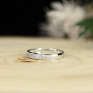 S925 New Fashionable 18K Gold Plated for Certified Elegant Pave Diamond Freshwater Pearl for Women <b>Gift</b> Jewelry Trendy Ring - Product Image 3