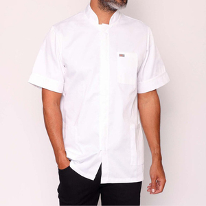 Men Hairdressing Beauty Salon <b>Tunic</b> Shirt Mens Fancy Hairdressing Uniform <b>Tunic</b> Top Hospital <b>Nursing</b> Scrubs for Men with logo - Product Image 1