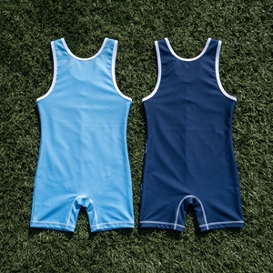 Combinaisons de lutte 100% polyester à sublimation intégrale, extensibles, pour compétitions internationales, vêtements d'arts martiaux, combinaison de lutte unisexe - Product Image 6