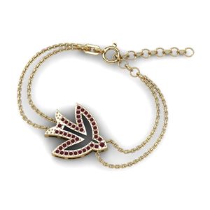 925 Sterling <b>Silver</b> CZ Swallow Bird <b>Charm</b> Double Chain <b>Bracelet</b> <b>for</b> Women Fashion Jewelry Elegant Fashion <b>Bracelet</b> <b>for</b> Casual - Product Image 5