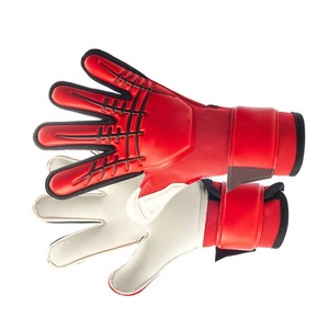 New Design OEM Soccer Football Goalkeeper <b>Gloves</b> Elastic Cuff Support Extra Padded Backhand Wrist Band Support Football <b>Gloves</b> - Product Image 3