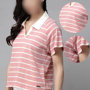 Camisetas Polo Lisas para Mujer OEM, Alta Calidad, 100% Algodón, Transpirables, Manga Corta, Casuales de Verano - Product Image 3