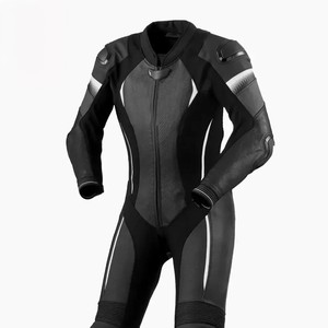 Combinaison de moto noire à manches longues pour homme, respirante, toutes saisons, qualité supérieure, résistante, personnalisable OEM, coupe-vent - Product Image 4