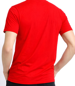 Camiseta de Algodón Lisa Premium para Hombre, Corte Regular, Suave y Transpirable, Cuello Redondo, Informal, para el Verano, Uso Diario, Estilo Urbano, para Venta al por Menor - Product Image 2