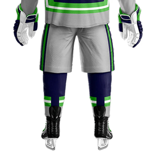 High Quality Reversible 100% Polyester Men's UV-Protected Sports Top Custom Sublimation Hockey Jersey High Quality <b>Ice</b> Hockey - Product Image 5