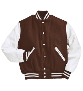 Stonefield Manufacturing Geometric Patchwork Stand Collar Varsity <b>Jacket</b>-100% Wool Hooded <b>Waterproof</b> Streetwear <b>Winter</b> Outerwear - Product Image 1