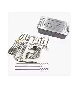 Juego de 30 Piezas para Amigdalectomía y Adenoidectomía, Set Quirúrgico de Acero Inoxidable Premium, Instrumentos Médicos Reutilizables con Certificación CE ISO - Product Image 4