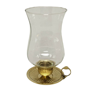 Handmade Aluminium & <b>Glass</b> Christmas <b>Candle</b> <b>Holder</b> with Antique Gold Finished Votive <b>Holder</b> for Display <b>Candle</b> Stick - Product Image 1