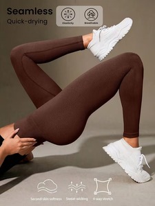 Leggings de sport pour femmes Premium Scrunch Butt |   Leggings de sport respirants et très extensibles |   Pantalon de sport athlétique slim fit - Product Image 4