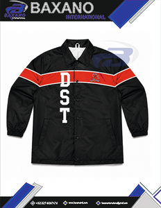 เดลต้า |   ซิกมา |   เสื้อแจ็คเก็ตโค้ชกันน้ำสำหรับผู้หญิง Theta Custom Unisex รุ่นวินเทอร์  แบบติดกระดุม  ปักลายตัวอักษร - Product Image 5