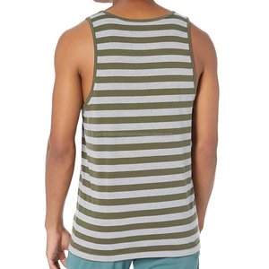 Vêtements de sport personnalisés OEM, débardeurs pour hommes, motif 3D, détail bouton, matière en coton respirant, haute qualité, sans manches, couleur unie - Product Image 3