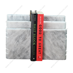 Sujetalibros de Mármol Natural con Diseño Único, Hechos a Mano, con Grabado, en Forma de Libro, de Alta Calidad, con Tacto Real, Más Vendidos - Product Image 3