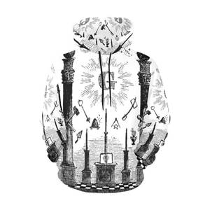 Sudaderas Masónicas para Hombre, Diseño Moderno Original de la Herencia Masónica, Ajuste Cómodo y Audaz - Product Image 4