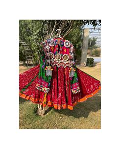 Afghan Kuchi Dresses Tribal Ethnic Vintage Kuchi Dress, Afghan/Pakistan Kuchi Party Traditional Vibrant Colors Dresses - Product Image 4