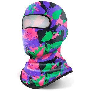 Cagoule unisexe en polyester, masque intégral imprimé clown pour fête, adulte 56-58CM, impression par transfert thermique, style personnage - Product Image 4