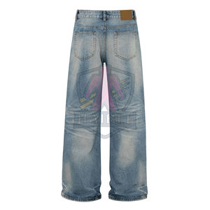 Pantalones Vaqueros Casuales de Cintura Alta para Hombre, Hechos a Medida, 100% Algodón, Ligeros, de Secado Rápido, Transpirables, Ecológicos, para Uso en Exteriores - Product Image 2