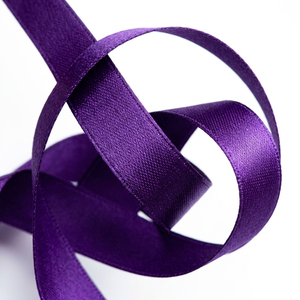 Ruban satin violet simple face 6 mm, lot de 20 rouleaux de 8 m, idéal pour les tiges florales, les boîtes à bijoux, les cadeaux de fête et les accessoires pour cheveux - Product Image 4