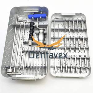 Kit d'instruments pour l'extraction de vis cassées, extracteur de vis, instrument chirurgical orthopédique, ensemble de retrait de clous intramédullaires par Dentave - Product Image 6