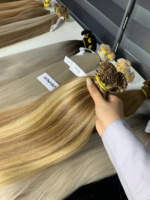 Extensions de cheveux humains en vrac, super double trame, kératine vietnamienne brute non traitée, qualité supérieure, meilleur choix