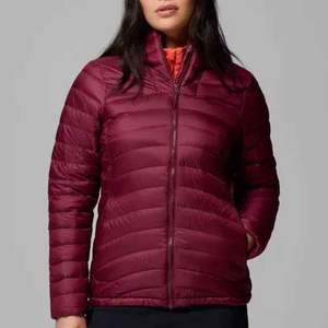 Lightweight Custom Women's Puffer Jacket Winter Quilted Coat Breathable Polyester Cotton Padded Outerwear Bomber Jacket - Product Image 4