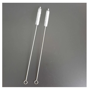 Brosses de nettoyage DIY en acier inoxydable avec nettoyeurs de pailles en nylon, outils de nettoyage de tuyaux à boisson personnalisables OEM - Product Image 5