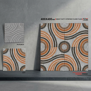 400x400mm Porcelaine Antidérapante Heavy Duty Parking Rustique Céramique 40x40cm Numérique Antidérapant 16x16 Carreaux de sol Vitrifiés Vitrifiés - Product Image 6