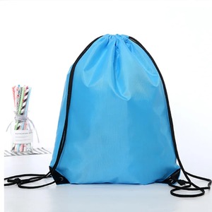 Outdoor Sport Gym <b>Drawstring</b> <b>Bag</b> Thick Rope Basketball Soccer Large Capacity Nylon <b>Waterproof</b> Zipper Backpack Fitness Men Pocket - Product Image 2