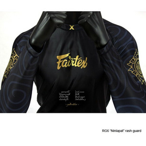 Quick Dry Long Sleeve Rash Guard <b>Compression</b> Wear Stretch Training <b>Shirt</b> for MMA BJJ Wrestling and Gym Activities - Product Image 2