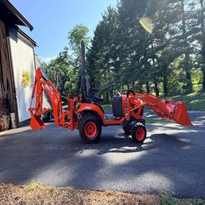 Vente à prix réduit : Tracteur Kubota BX23S 4x4 diesel avec mini-pelleteuse et chargeur frontal, système hydraulique ENERPAC et moment de charge élevé - Product Image 5