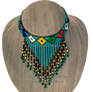 Accessoire tour de cou perlé multicolore avec une touche de luxe - Product Image 4