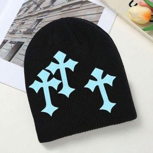 Bonnets en bambou écologiques personnalisés pour adultes Bonnets en tricot respirant avec logo brodé en 3D pour l'hiver - Product Image 3