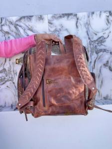 กระเป๋าเป้หนังวัวแท้ขนฟู รุ่นใหม่ล่าสุด ปี 2026  กระเป๋าเป้แฟชั่นขนสัตว์  กระเป๋าไปโรงเรียน  กระเป๋าสำหรับทุกเพศ  กระเป๋าดีไซน์เนอร์สุดพิเศษ - Product Image 3