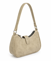 Sac à main en similicuir PU style gothique croissant avec bandoulière pour femme, couleur personnalisable, lavable en machine, Beenas TX04 pour usage quotidien